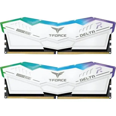 Team Group T-Force Delta DDR5-6000 64GB White RGB CL38