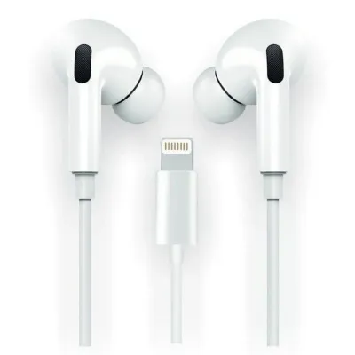 Tech One Tec1202 Auriculares Lightning con Micrófono Blancos