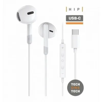 TECH ONE TECH Auriculares USB-C y micrófono estéreo