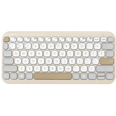 Teclado Asus Marshmallow KW100 inalámbrico ultrafino scissor keys Layout ES compacto