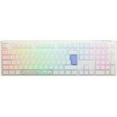 Teclado Ducky One 3 Classic Full-Size Cherry MX Red Hot-Swap RGB PBT Blanco
