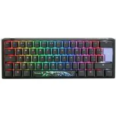 Teclado Ducky One 3 Classic Mini 60% Hot-Swap RGB Cherry MX Blue Negro