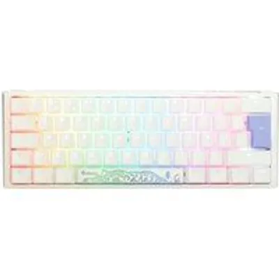 Teclado Ducky One 3 Classic Mini 60% RGB Hot-Swap MX-Clear White US ANSI