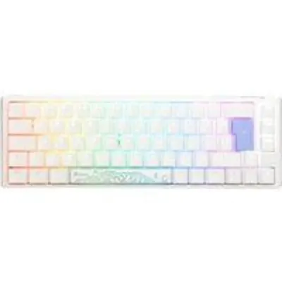 Teclado Ducky One 3 Classic SF 65% RGB Hot-Swap Cherry MX Clear White
