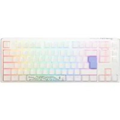 Teclado Ducky One 3 Classic TKL Cherry MX Silent Red Hot-Swap RGB Blanco ES