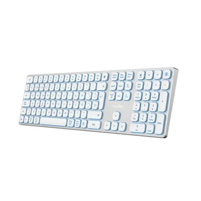 Teclado inalámbrico CoolBox Moonlight Key B431 Layout ES retroiluminado aluminio