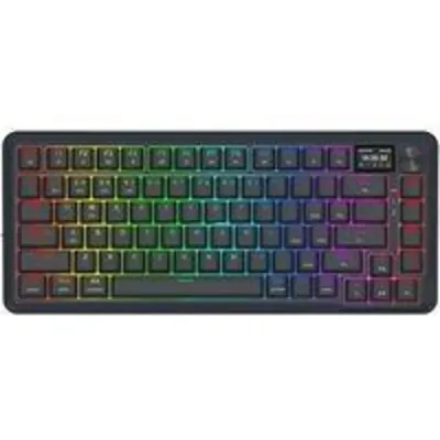Teclado Redragon K708-RGB-PRO 81 Teclas OLED Gasket RGB Hot-Swap Bluetooth/2.4G/Cable
