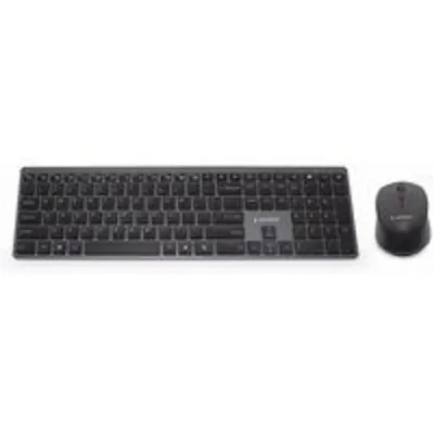 Teclado tijera Gembird KBS-ECLIPSE-M500-ES Layout ES inalámbrico retroiluminado ratón incluido