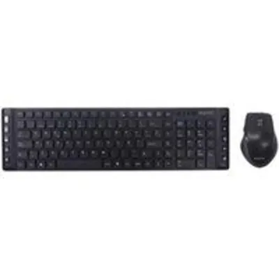 Teclado y Ratón Inalámbrico Approx APPMX430 QWERTY Español 105 Teclas 6 Botones Negro
