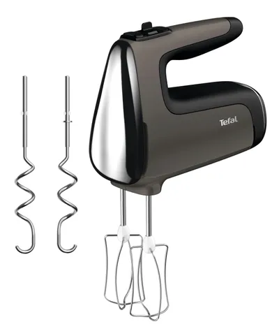Tefal Powermix Silence HT654E Batidora de varillas 600 W Negro, Gris