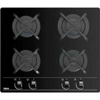 Teka GBC 64000 Placa de Gas Butano 4 Zonas Cristal Negro