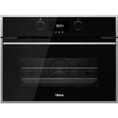 Teka HLC 844 C Horno Microondas Compacto Multifunción 40L Cristal Negro