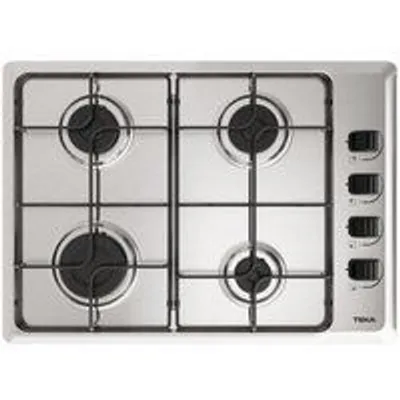 Teka HLX 540 Placa de Gas 4 Zonas 60cm Acero Inoxidable