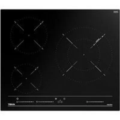 Teka IBC 63015 MSS Placa de Inducción 3 Zonas Cristal Negro