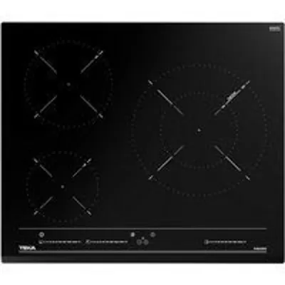 Teka IZC 63015 MSS Placa de Inducción 3 Zonas Cristal Negro