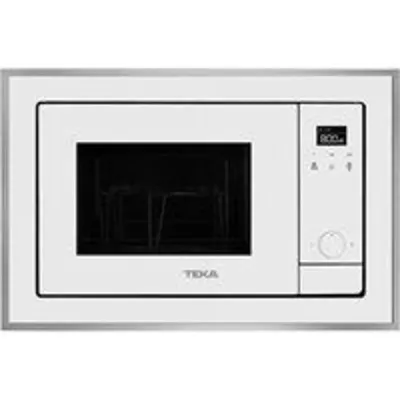 Teka ML 820 BIS Microondas Integrable con Grill 20L 700W Cristal Blanco