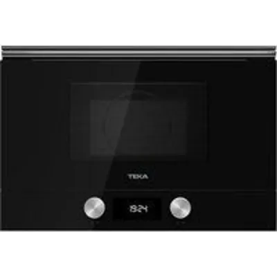 Teka ML 8220 BIS Microondas Integrable con Grill 22L 850W Cristal Negro