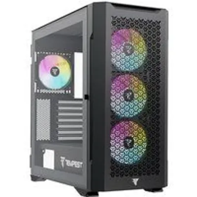 Tempest Bastion ARGB ATX Mesh Cristal Templado USB 3.0 Negra