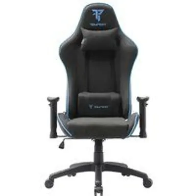 Tempest Vanquish Silla Gaming Negra/Azul Tela Transpirable