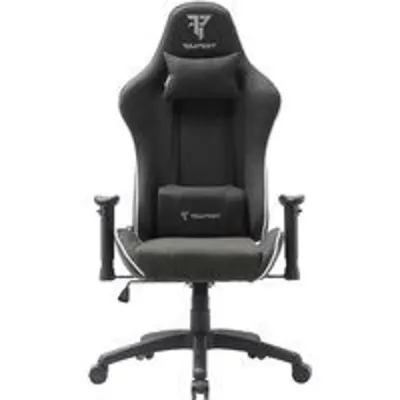 Tempest Vanquish Silla Gaming Negra/Blanca Tela Transpirable