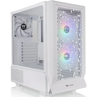 Thermaltake Ceres 330 TG Snow ARGB USB-C Cristal Templado