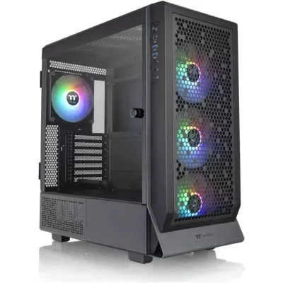 Thermaltake Ceres 500 TG ARGB Negro Cristal Templado USB 3.0