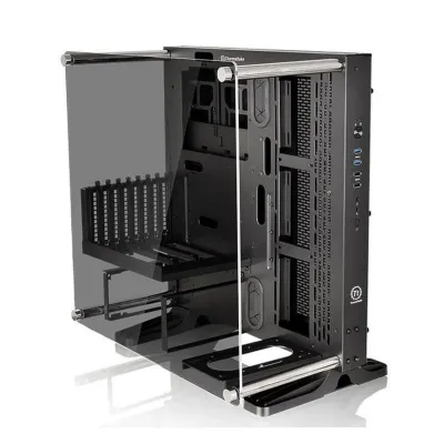 Thermaltake Core P3 Caja de PC con USB 3.0 y Cristal Templado Negra
