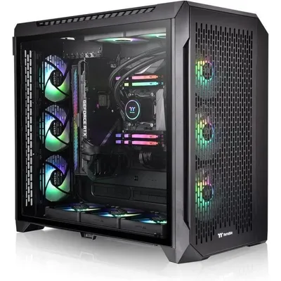 Thermaltake CTE C750 Tower Cristal Templado USB 3.2 Negra