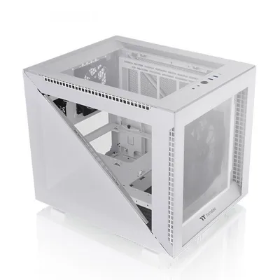 Thermaltake Divider 200 TG Snow Cristal Templado USB 3.0