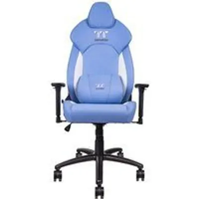 Thermaltake GGC-VCO-LWLWDS-01 V-Comfort Silla Gaming Azul/Blanca