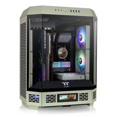 Thermaltake Green ATX Midi Tower Vidrio Templado RGB