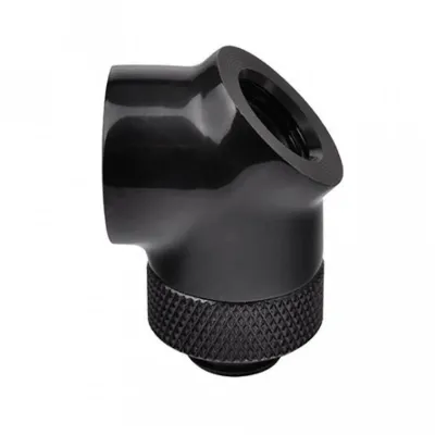 Thermaltake Pacific Adaptador Angular G1/4" 45º 90º Negros