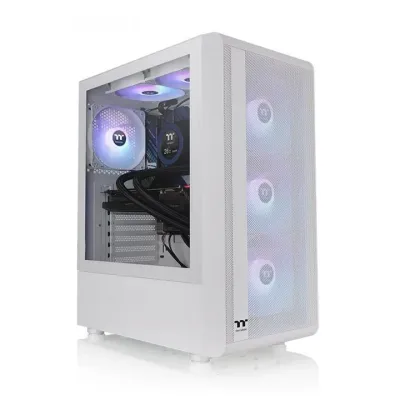 Thermaltake S200 TG Snow ARGB Cristal Templado USB 3.0