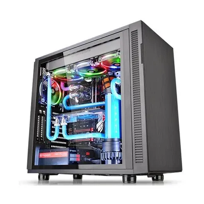 Thermaltake Suppressor F31 Gabinete ATX con Ventana de Cristal Templado Negra