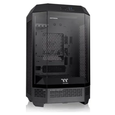 Thermaltake The Tower 300 MATX Cristal Templado USB-C Negra