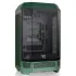 Thermaltake The Tower 300 Racing Green MATX Cristal Templado