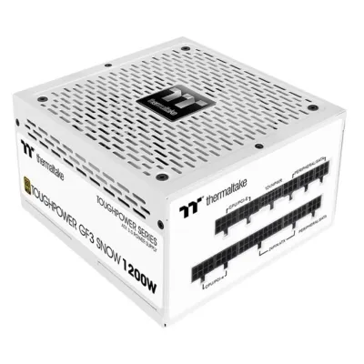 Thermaltake Toughpower GF3 Snow PCIe 5.0 1200W 80 Plus Gold Modular