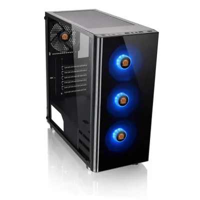 Thermaltake V200 TG RGB USB 3.0 Caixa con Ventana de Cristal Templado