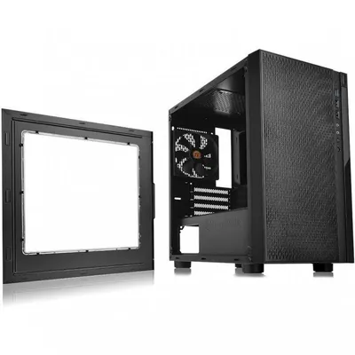 Thermaltake Versa H18 Gabinete Templado USB 3.1 Negro