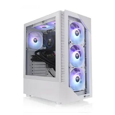 Thermaltake View 200 TG Snow ARGB Cristal Templado USB 3.0