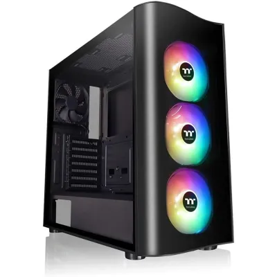 Thermaltake View 23 TG ARGB Cristal Templado USB 3.1 Negra