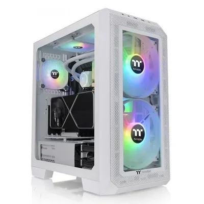 Thermaltake View 300 MX Snow Gabinete Templado USB 3.0