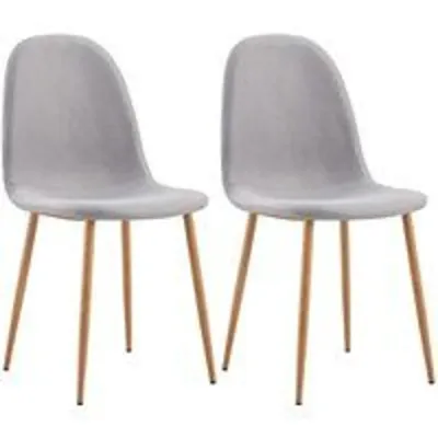 Thinia Home Nuova Pack 2 Sillas de Comedor Lino