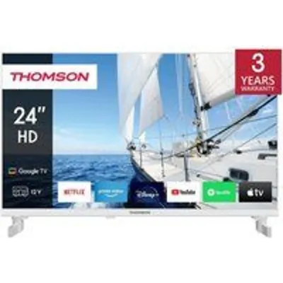 Thomson 24HG2S14CW 24" LED HD Google TV con Adaptador de 12V