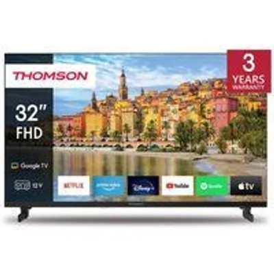 Thomson 32FG2S14C 32" LED FullHD Google TV con Adaptador 12V