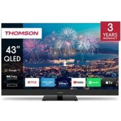 Thomson 43QG6C14 43" QLED 4K Ultra HD Smart TV Google TV HDR10