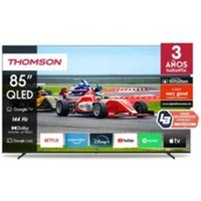 Thomson Q70 Series 85" 85QG7S14 QLED 4K Ultra HD 144Hz HDMI 2.1 Google TV HDR Dolby Vision