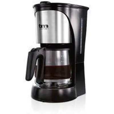 TM Electron Cafetera de Goteo 12 Tazas 1000W Inox