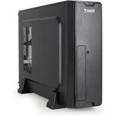 TooQ Caja Slim Micro-ATX TQC-3007U3C-B, Negra