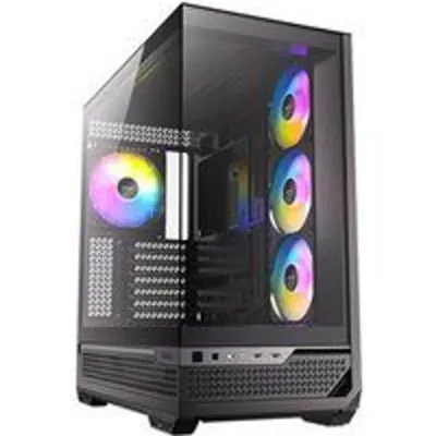 Torre Antec C7 ARGB Cristal Templado ATX EATX ITX microATX 4 Ventiladores ARGB Negro